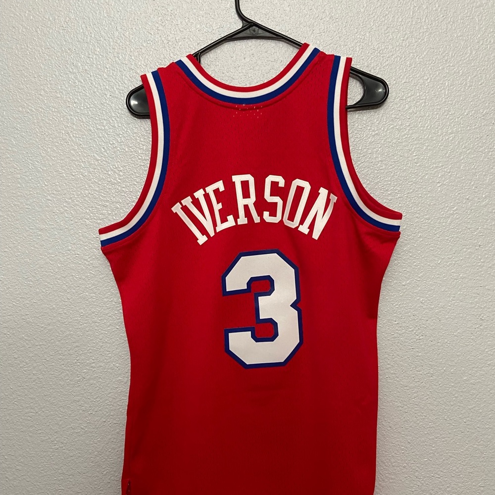 Iverson Sixers Jersey Size M